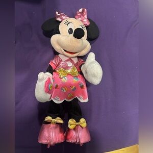 Minnie Mouse rolling doll
